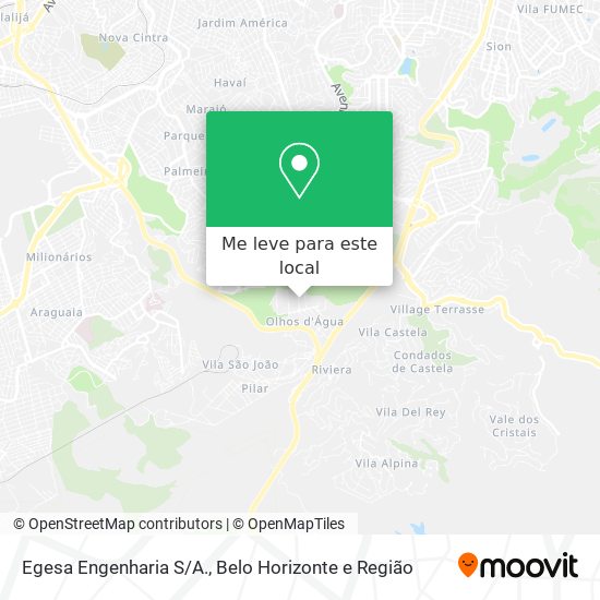 Egesa Engenharia S/A. mapa