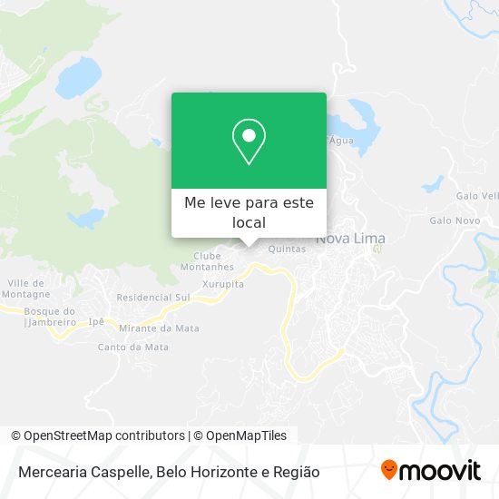 Mercearia Caspelle mapa