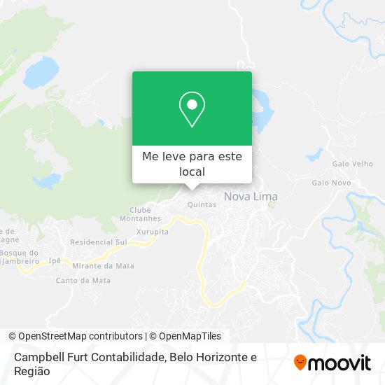 Campbell Furt Contabilidade mapa