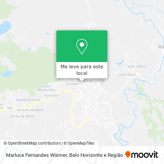 Marluce Fernandes Wismer mapa