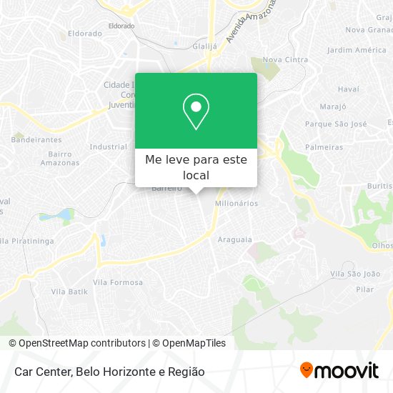Car Center mapa