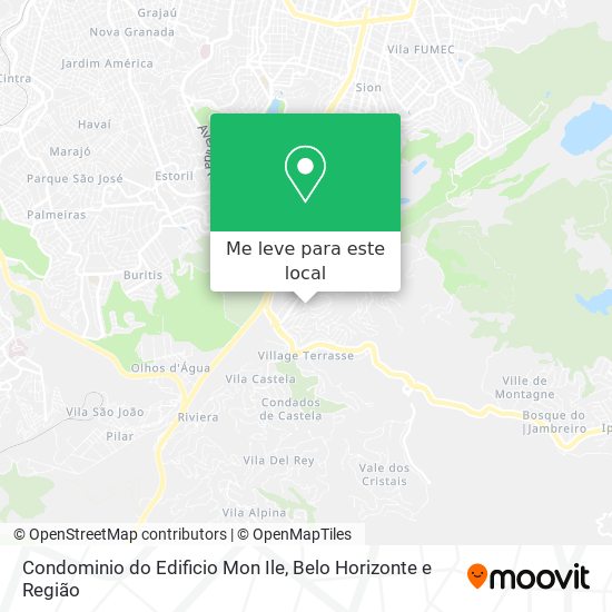 Condominio do Edificio Mon Ile mapa