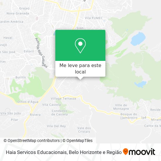 Haia Servicos Educacionais mapa