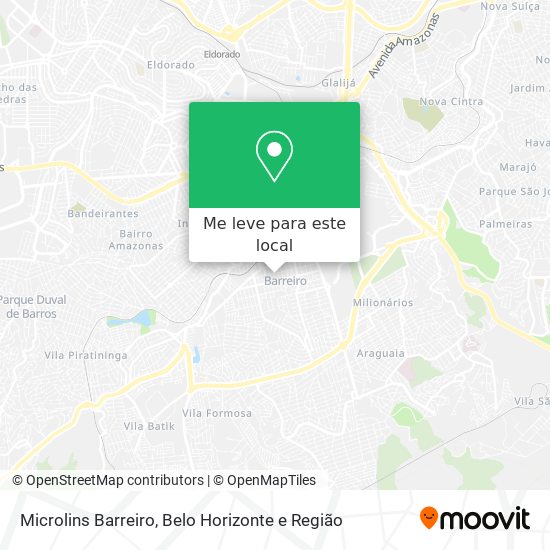 Microlins Barreiro mapa