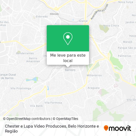 Chester e Lupa Video Producoes mapa