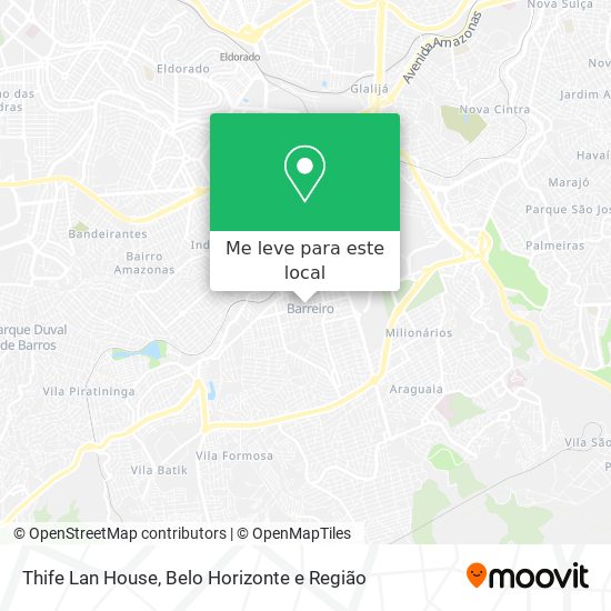 Thife Lan House mapa