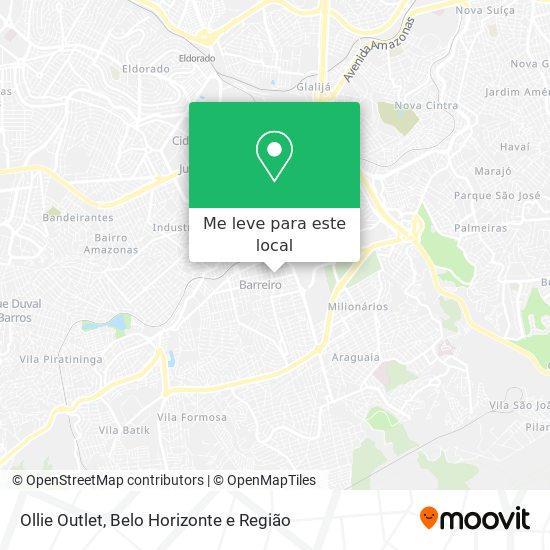 Ollie Outlet mapa