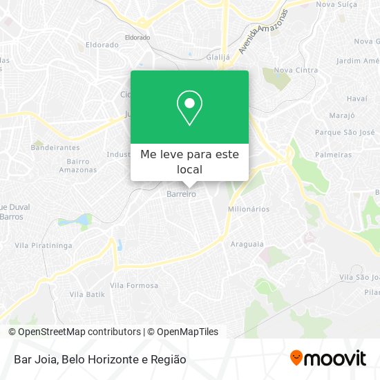 Bar Joia mapa