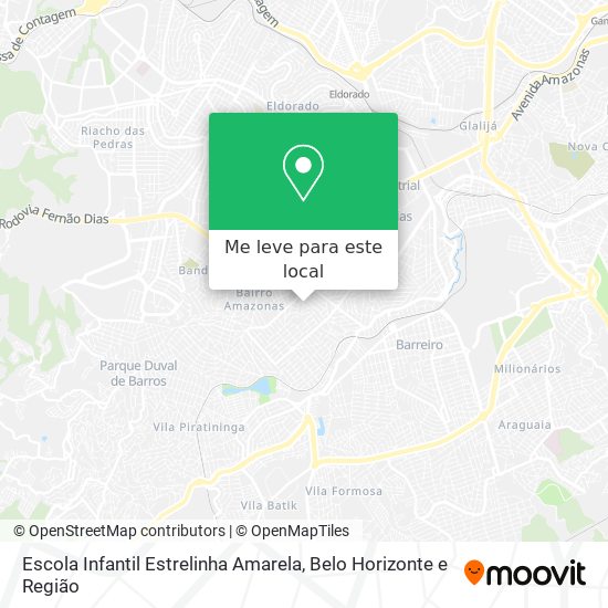 Escola Infantil Estrelinha Amarela mapa