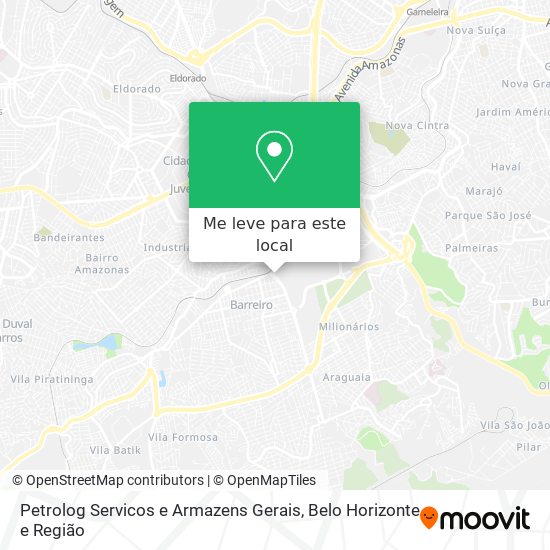 Petrolog Servicos e Armazens Gerais mapa