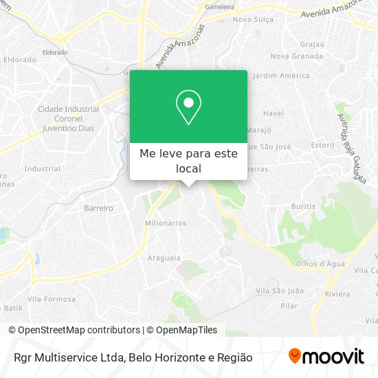 Rgr Multiservice Ltda mapa