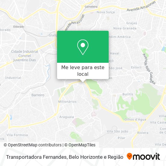 Transportadora Fernandes mapa