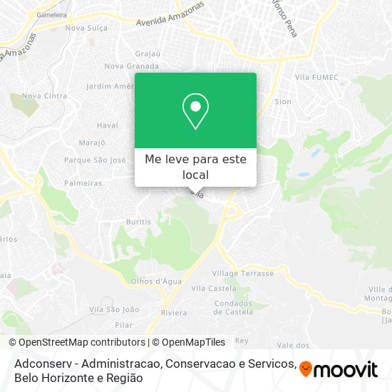 Adconserv - Administracao, Conservacao e Servicos mapa