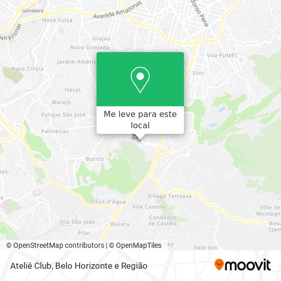 Ateliê Club mapa