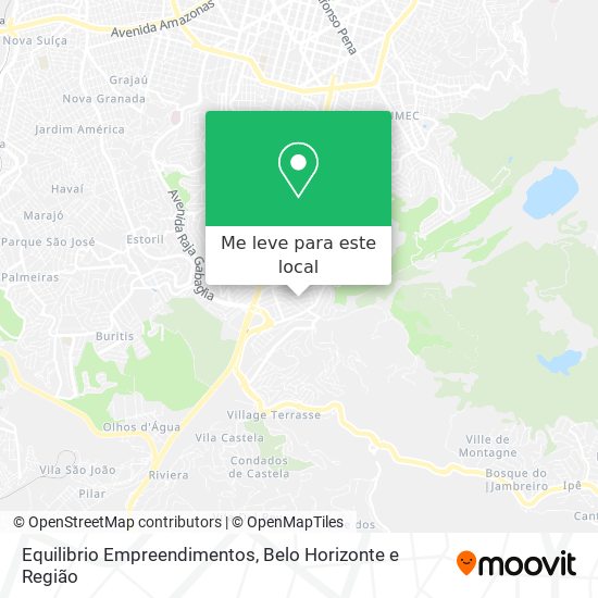 Equilibrio Empreendimentos mapa