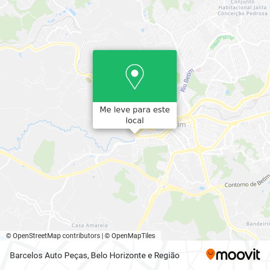 Barcelos Auto Peças mapa
