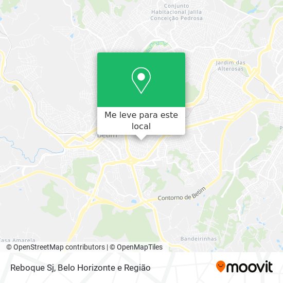 Reboque Sj mapa