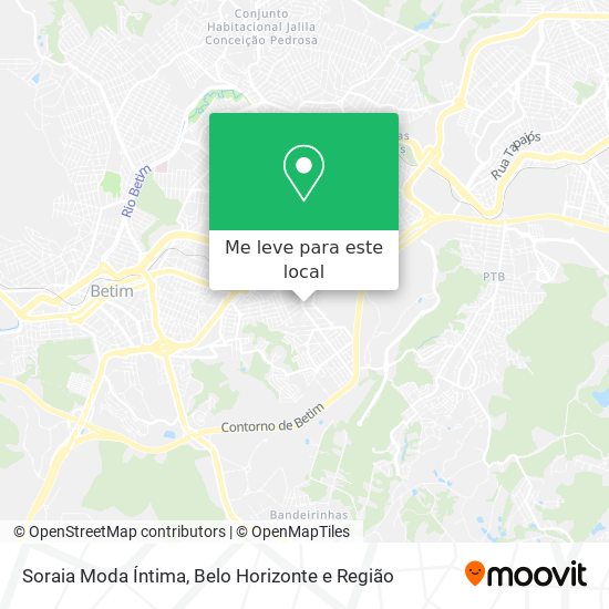 Soraia Moda Íntima mapa