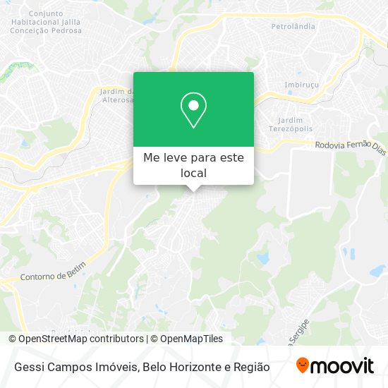 Gessi Campos Imóveis mapa