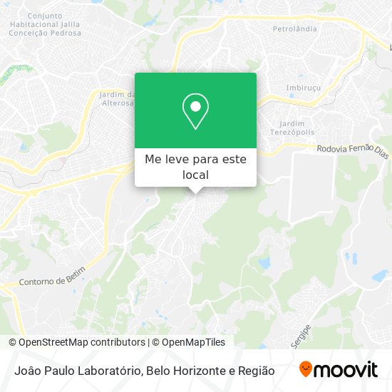 Joâo Paulo Laboratório mapa