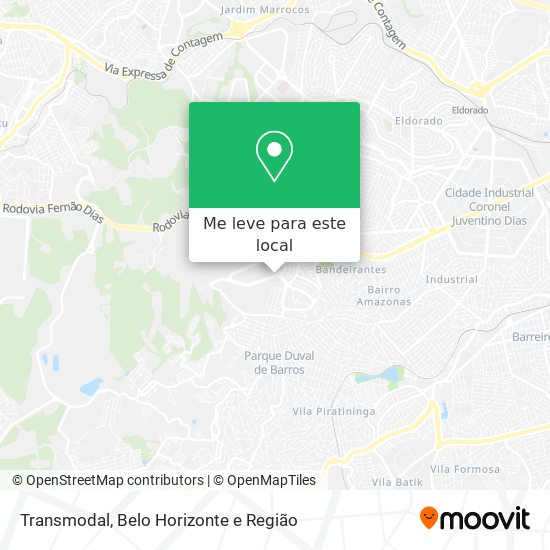 Transmodal mapa