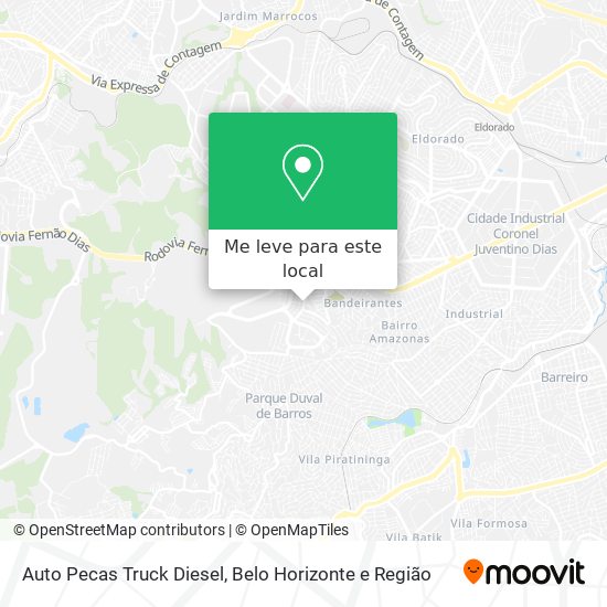 Auto Pecas Truck Diesel mapa