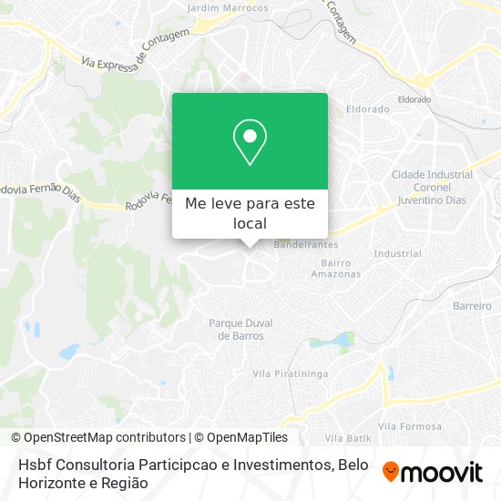 Hsbf Consultoria Participcao e Investimentos mapa