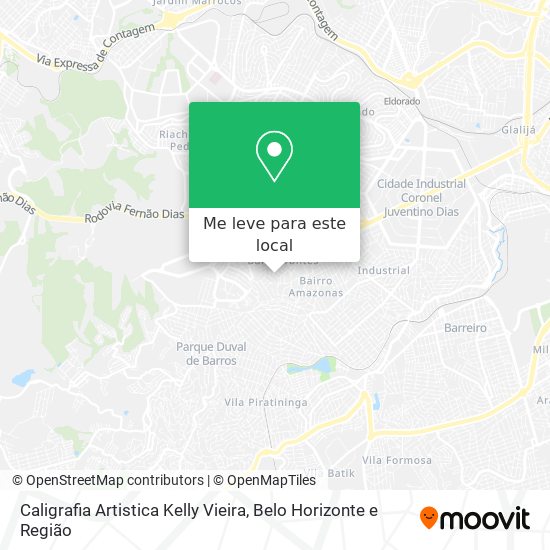 Caligrafia Artistica Kelly Vieira mapa
