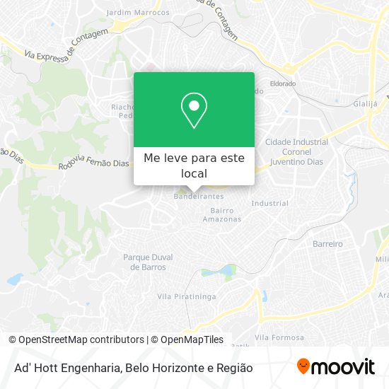 Ad' Hott Engenharia mapa