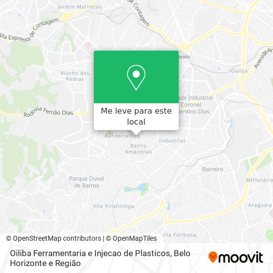 Oiliba Ferramentaria e Injecao de Plasticos mapa