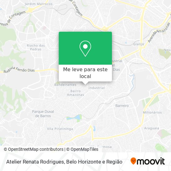 Atelier Renata Rodrigues mapa