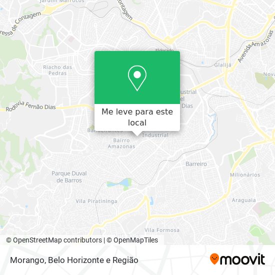 Morango mapa