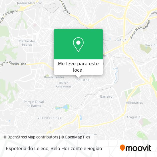 Espeteria do Leleco mapa