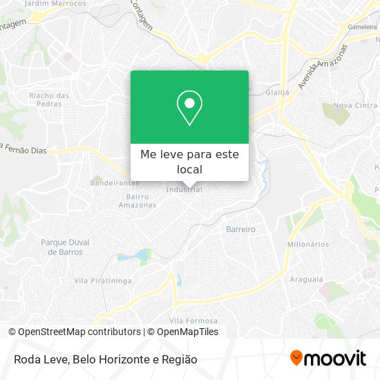 Roda Leve mapa