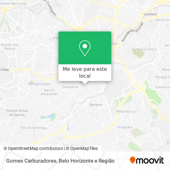 Gomes Carburadores mapa