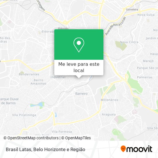 Brasil Latas mapa