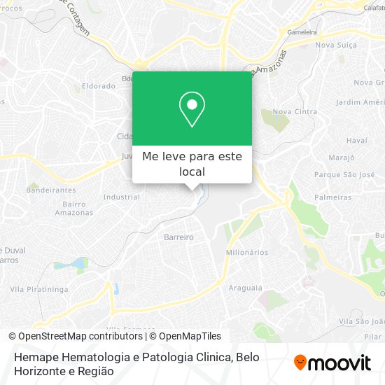 Hemape Hematologia e Patologia Clinica mapa