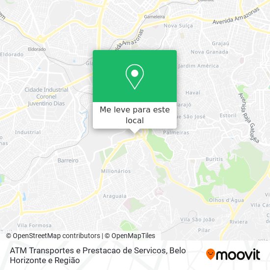 ATM Transportes e Prestacao de Servicos mapa