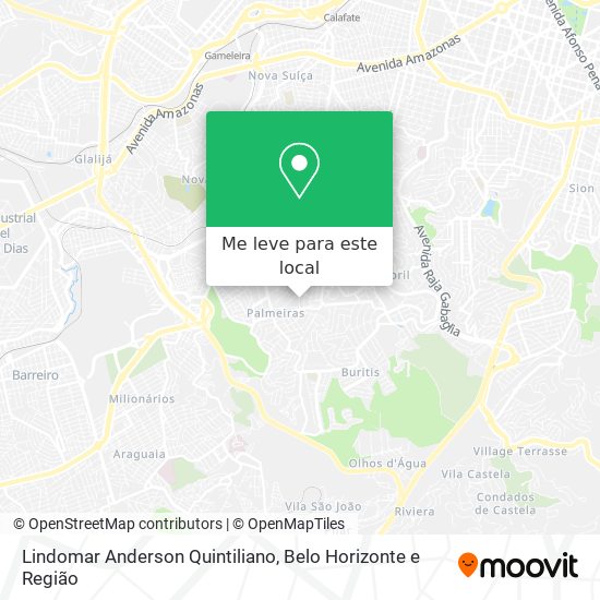 Lindomar Anderson Quintiliano mapa