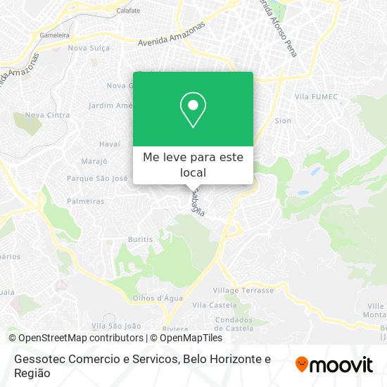 Gessotec Comercio e Servicos mapa