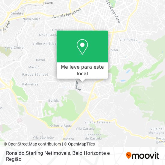 Ronaldo Starling Netimoveis mapa