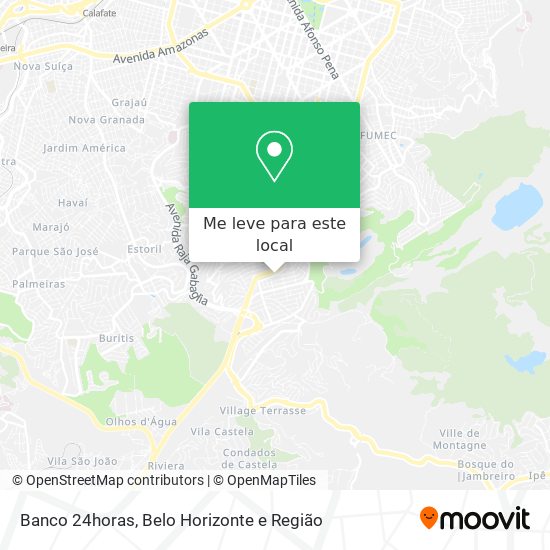 Banco 24horas mapa