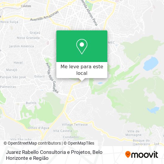 Juarez Rabello Consultoria e Projetos mapa