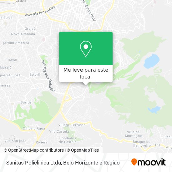 Sanitas Policlinica Ltda mapa