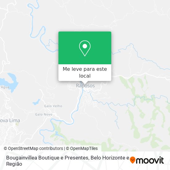 Bougainvillea Boutique e Presentes mapa