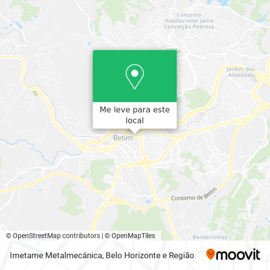 Imetame Metalmecânica mapa