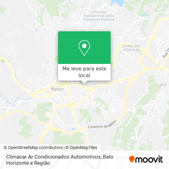 Climacar Ar Condicionados Automotivos mapa
