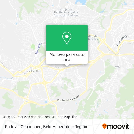 Rodovia Caminhoes mapa