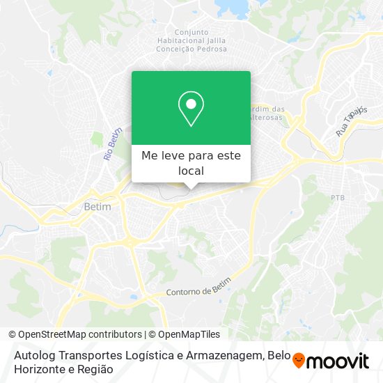 Autolog Transportes Logística e Armazenagem mapa