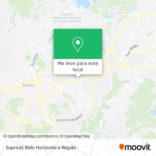 Supricel mapa